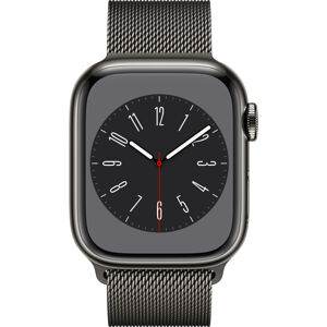 APPLE Watch S8 GPS + Cell 41 mm Graphite/Graph. Milanese Loop