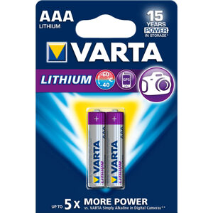 VARTA FR03 2BP AAA LITHIUM