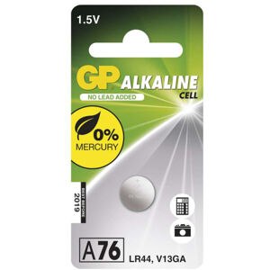 GP B13762  A76 1,5V Alkaline cell