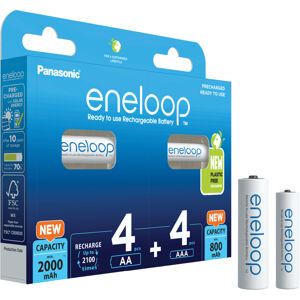 Panasonic-Eneloop HR6 2000mAh + HR03 800mAh 8BP