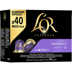 LOR L´OR Espresso Lungo Profondo 8 40ks