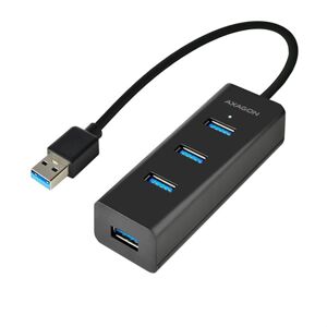 Axagon AXAGON HUE-S2B, 4x USB 3.0 CHARGING hub, micro USB nap. konektor, kábel USB-A 30cm