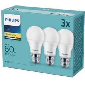 Philips LED 60W A60 E27 CW FR ND 3ks