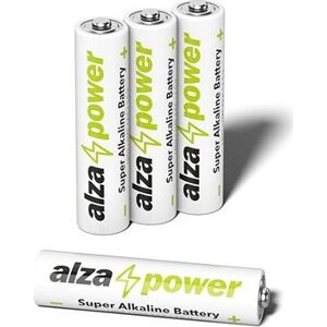 AlzaPower Super Alkaline LR03 (AAA) 4 ks v eko-boxe