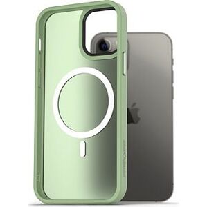 AlzaGuard Matte Case Compatible with MagSafe pre iPhone 12/12 Pro zelený