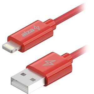 AlzaPower Core Lightning MFi (C89) 3 m červený