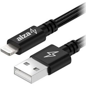 AlzaPower AluCore Lightning MFi (C189) 2 m čierny