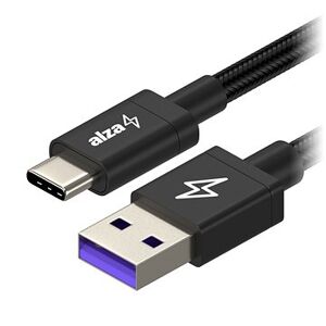 AlzaPower RapidCore Super Charge 5A USB-C, 1 m čierny