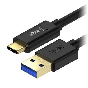 AlzaPower Core USB-A to USB-C 3.2 Gen 1 5Gbp 1m Black