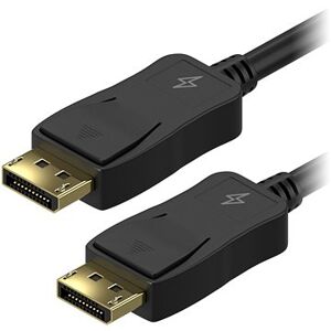 AlzaPower Core DisplayPort 1.2 4K tienený 1.5m čierny