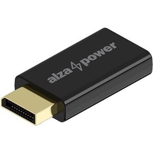 AlzaPower DisplayPort (M) to HDMI (F) 4K 60Hz čierny