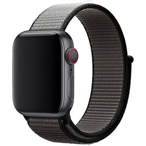 Eternico Airy na Apple Watch 42 mm/44 mm/45 mm Elephant Gray and Black edge