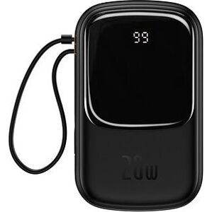 Baseus Qpow Pro Digital Display Fast Charge 20 000 mAh 20 W iP Black Overseas Edition