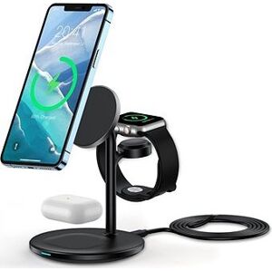 ChoeTech 3 in 1 Holder Magnetic Wireless Charger for Iphone 12/13 series (include Apple watch charge