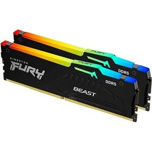 Kingston FURY 16GB KIT DDR5 5200MHz CL40 Beast Black RGB