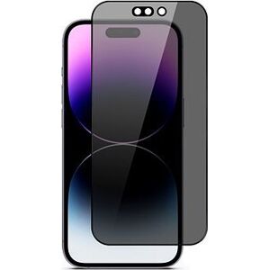 Epico Edge to Edge ochranné sklo s privátnym filtrom na iPhone 14 Pro Max