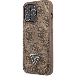 Guess IML 4G Printed Crossbody Zadný Kryt pre iPhone 15 Pro Brown