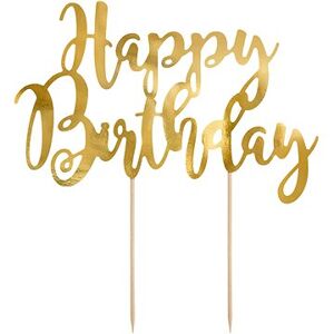 Zapichovacia ozdoba na tortu, Happy Birthday