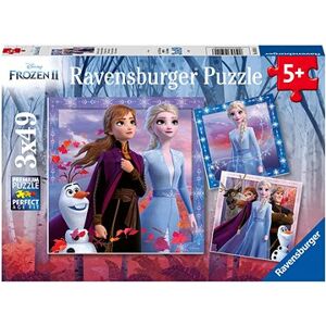 Ravensburgser 050116 Disney Ľadové kráľovstvo 2 3× 49 dielikov