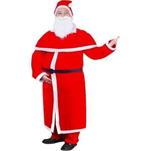 SHUMEE Santa Claus vánoční kostým s dlouhým kabátem, sada