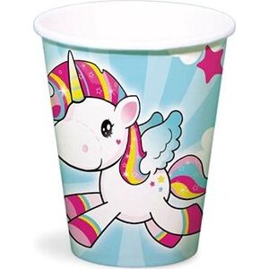 Poháriky jednorožec – little unicorn 250 ml/8 ks