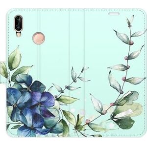 iSaprio flip puzdro Blue Flowers pre Huawei P20 Lite
