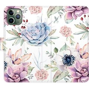 iSaprio flip puzdro Succulents Pattern pre iPhone 11 Pro