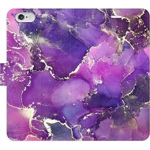 iSaprio flip puzdro Purple Marble pre iPhone 6/6S