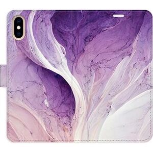 iSaprio flip puzdro Purple Paint pre iPhone X/XS