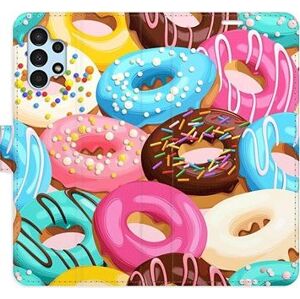 iSaprio flip puzdro Donuts Pattern 02 pre Samsung Galaxy A13/A13 5G