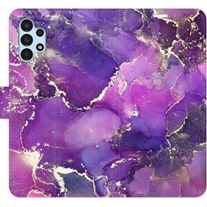 iSaprio flip puzdro Purple Marble na Samsung Galaxy A13 / A13 5G