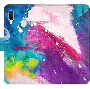 iSaprio flip puzdro Abstract Paint 05 pre Samsung Galaxy A20e
