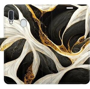 iSaprio flip puzdro BlackGold Marble pre Samsung Galaxy A20e