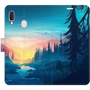 iSaprio flip puzdro Magical Landscape pre Samsung Galaxy A20e