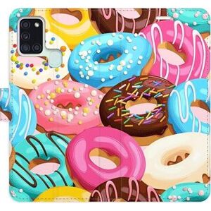iSaprio flip puzdro Donuts Pattern 02 na Samsung Galaxy A21s