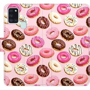 iSaprio flip puzdro Donuts Pattern 03 na Samsung Galaxy A21s