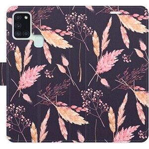iSaprio flip puzdro Ornamental Flowers 02 na Samsung Galaxy A21s