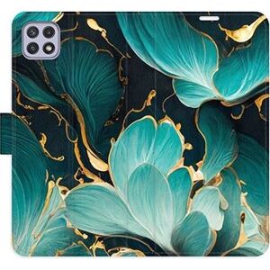 iSaprio flip puzdro Blue Flowers 02 pre Samsung Galaxy A22 5G
