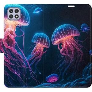 iSaprio flip puzdro Jellyfish pre Samsung Galaxy A22 5G