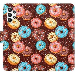 iSaprio flip puzdro Donuts Pattern na Samsung Galaxy A32