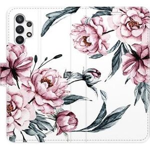 iSaprio flip puzdro Pink Flowers na Samsung Galaxy A32