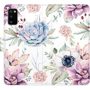 iSaprio flip puzdro Succulents Pattern pre Samsung Galaxy A41