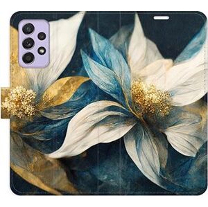 iSaprio flip puzdro Gold Flowers na Samsung Galaxy A52/A52 5G/A52s