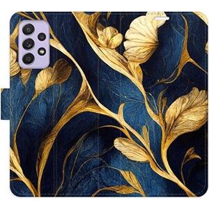 iSaprio flip puzdro GoldBlue na Samsung Galaxy A52 / A52 5G / A52s