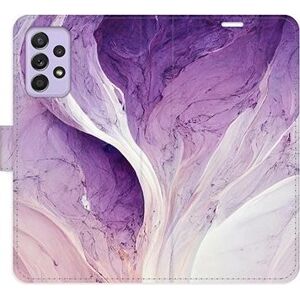 iSaprio flip puzdro Purple Paint pre Samsung Galaxy A52/A52 5G/A52s