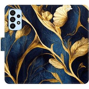 iSaprio flip puzdro GoldBlue pre Samsung Galaxy A53 5G