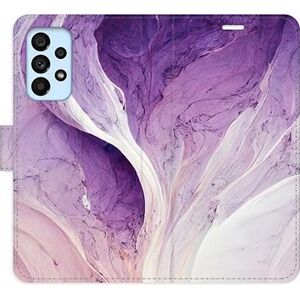 iSaprio flip puzdro Purple Paint na Samsung Galaxy A53 5G