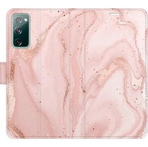 iSaprio flip puzdro RoseGold Marble pre Samsung Galaxy S20 FE