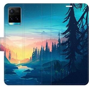 iSaprio flip puzdro Magical Landscape na Vivo Y21/Y21s/Y33s