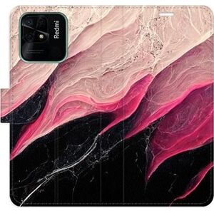 iSaprio flip puzdro BlackPink Marble pre Xiaomi Redmi 10C